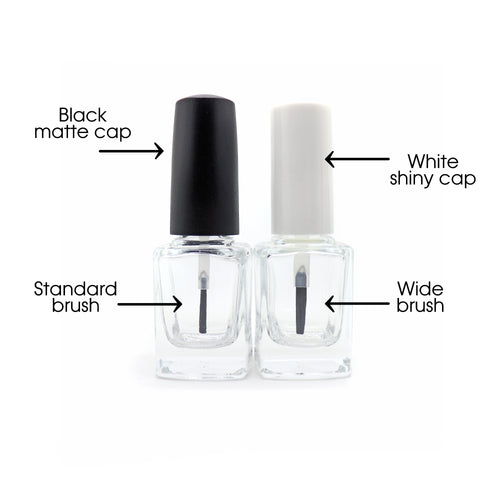 11ml Square Empty Nail Polish Bottles