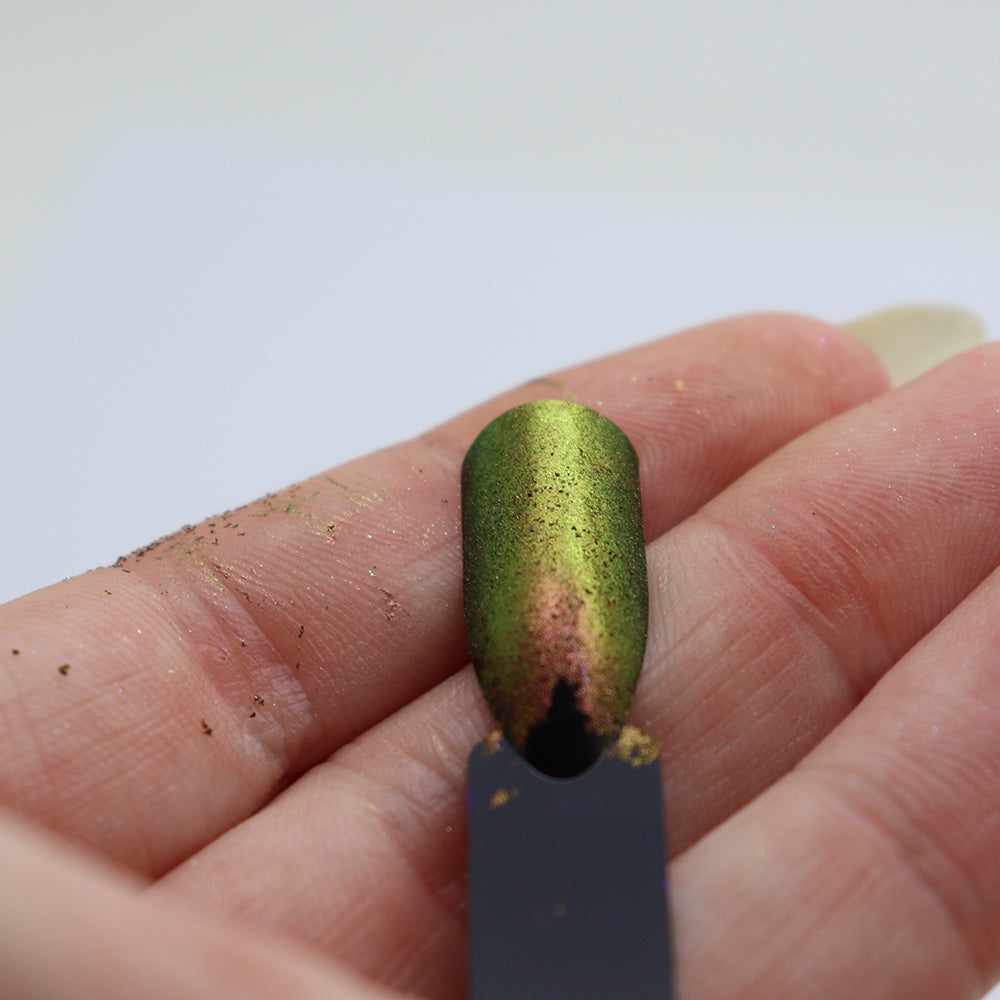 Pink / Copper / Green Chameleon Multichrome Pigment