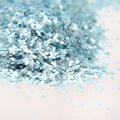 Glitter - Matte Pale Blue hex .040