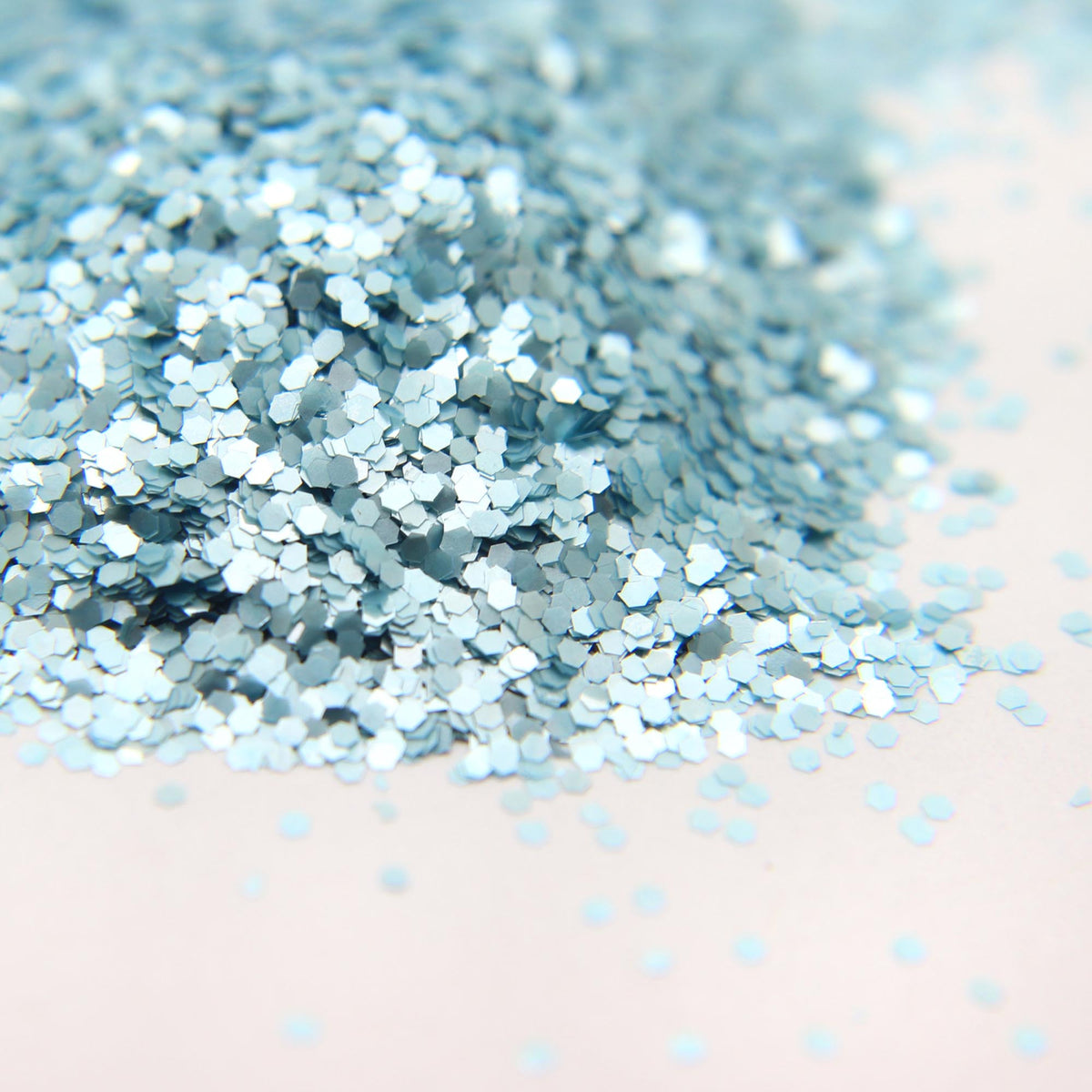 Glitter - Matte Pale Blue hex .040