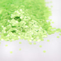 Glitter - Matte Pale Green hex .062