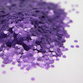 Glitter - Matte Purple Hex .062