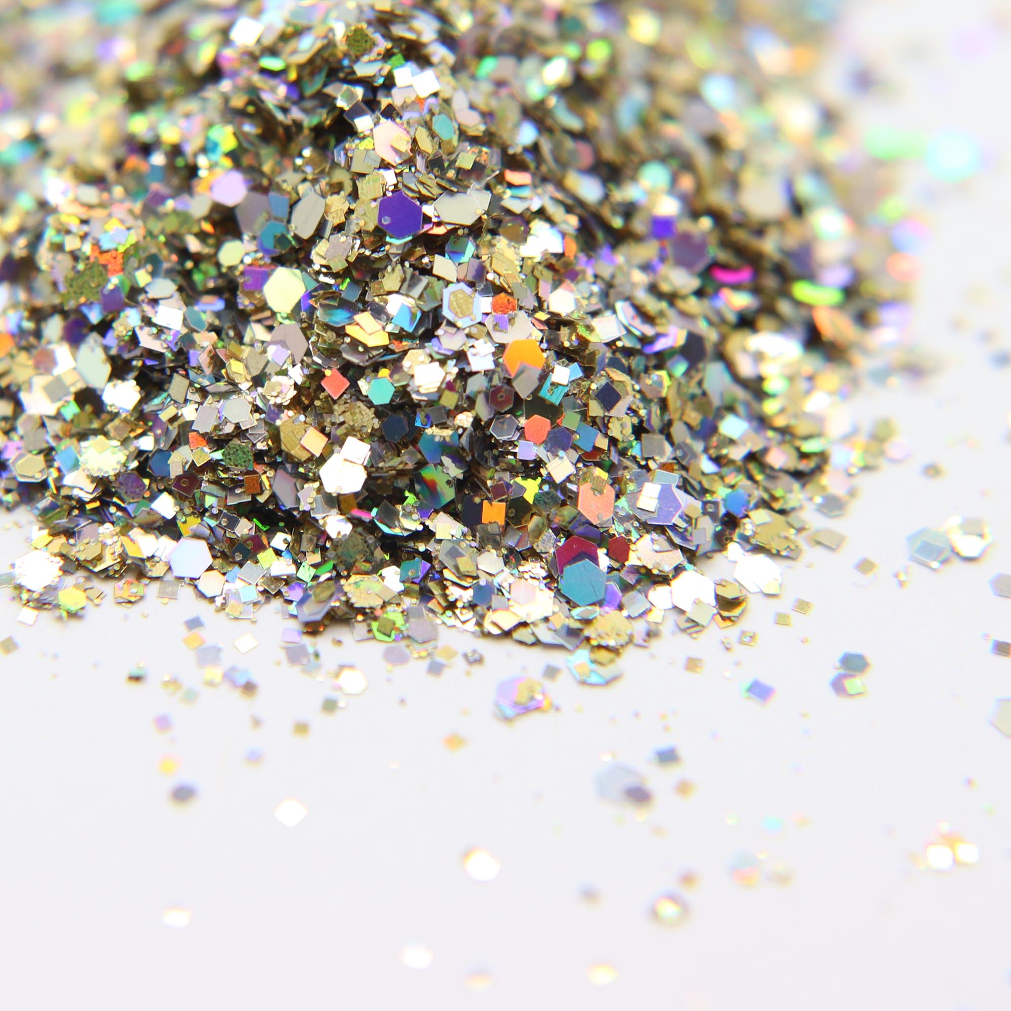 Glitter - Silver and gold mix