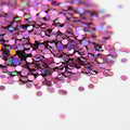 Glitter - Violet Holographic Dots .078