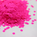 Glitter - Matte Neon Pink Hex .094