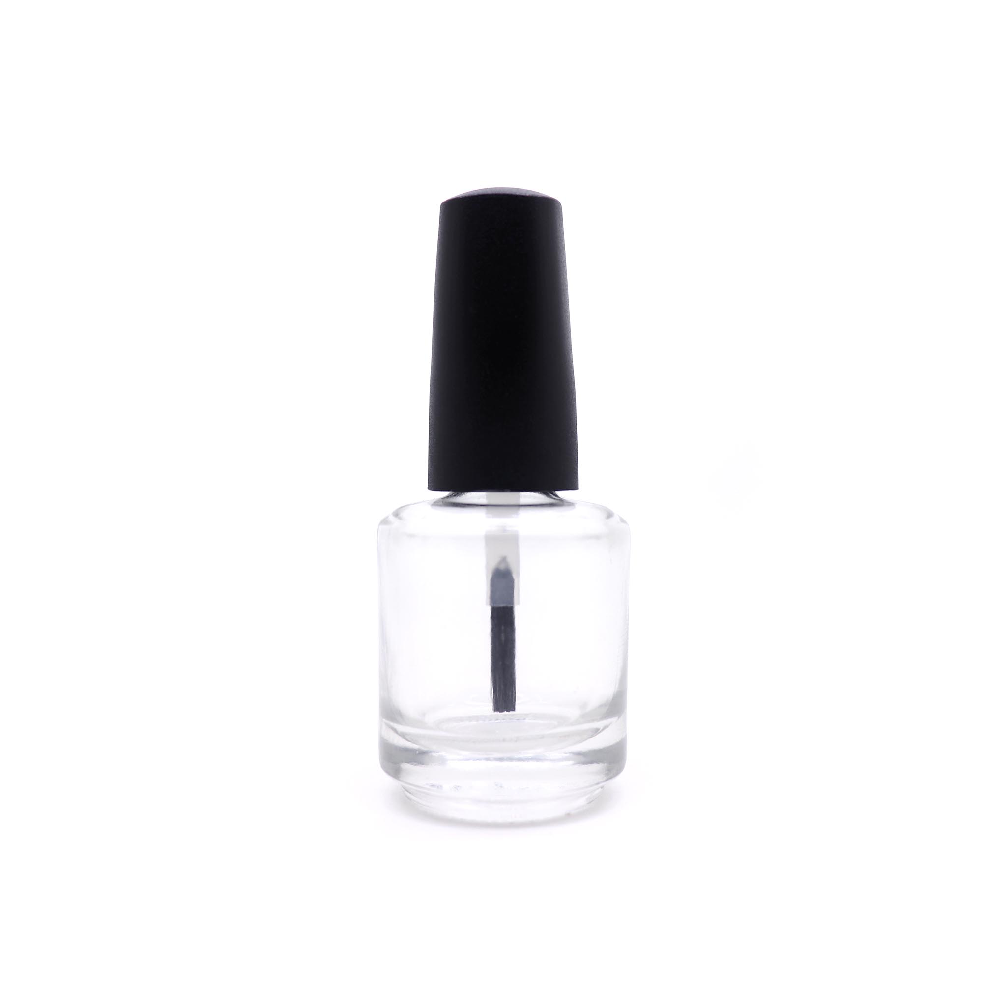 Glass Transparent 8 Ml Square Nail Paint Empty Bottle, Packaging Size: 10ml  at Rs 20/piece in Surat